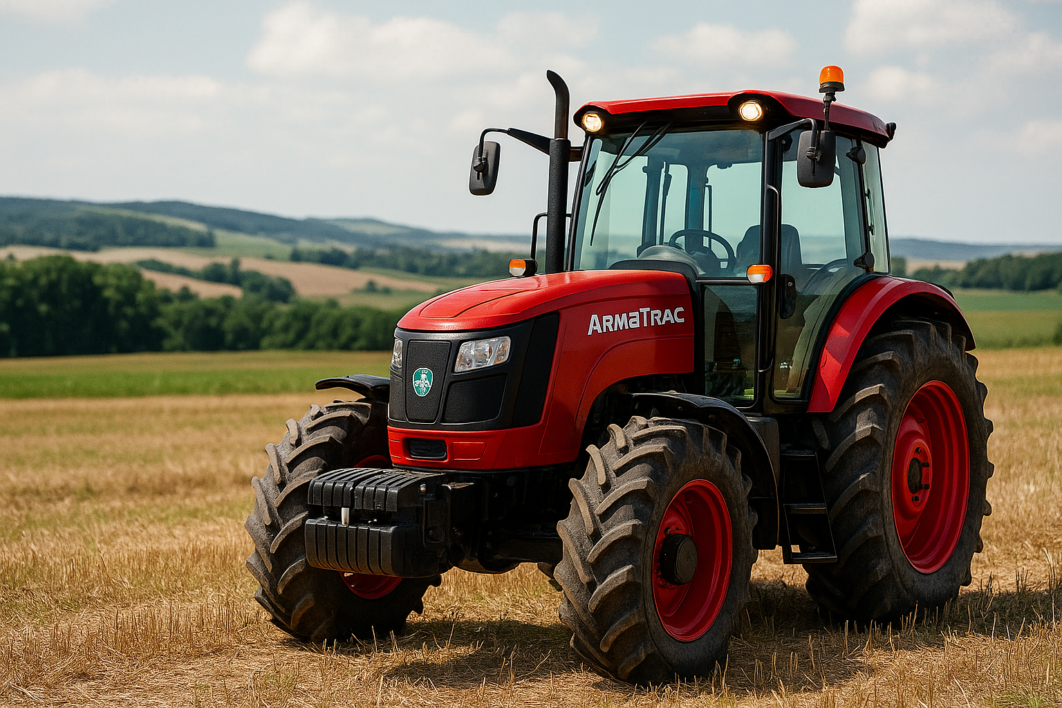 ArmaTrac трактор в поле